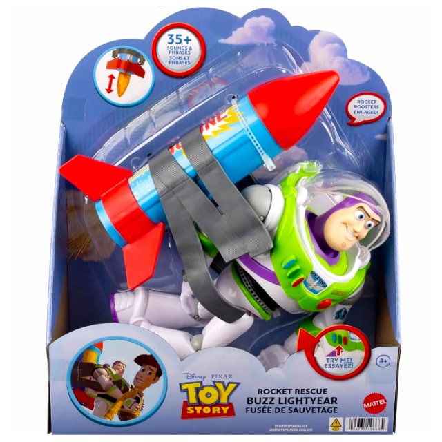ディズニー/ピクサー トイ・ストーリー マテル 10インチ トーキングフィギュア ロケット・レスキュー バズ・ライトイヤー