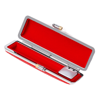 極美品】エルメス 印鑑ケース 赤 レッド