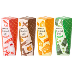 【洛味堂旧品在庫セール】 洛味堂 ハイサラダ・デリ 全種（4種） 【セット箱なし】 【のし・包装なし】