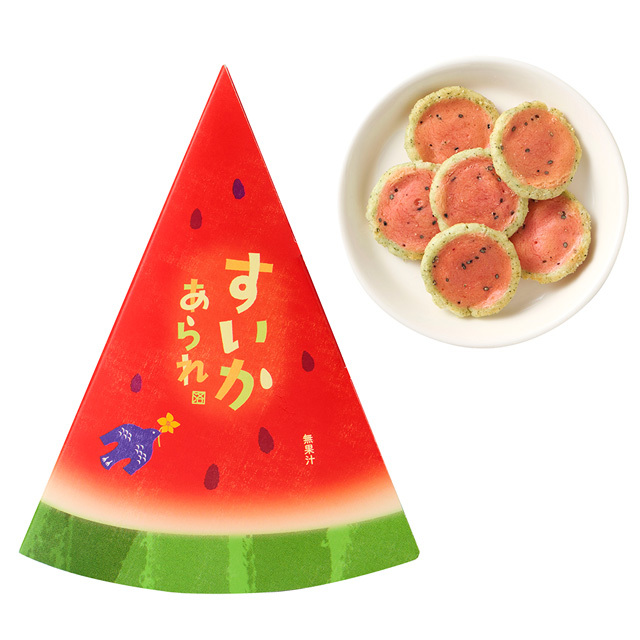 すいか 洛味堂 季節商品 すいかあられ 【販売期間2026年6月1日～8