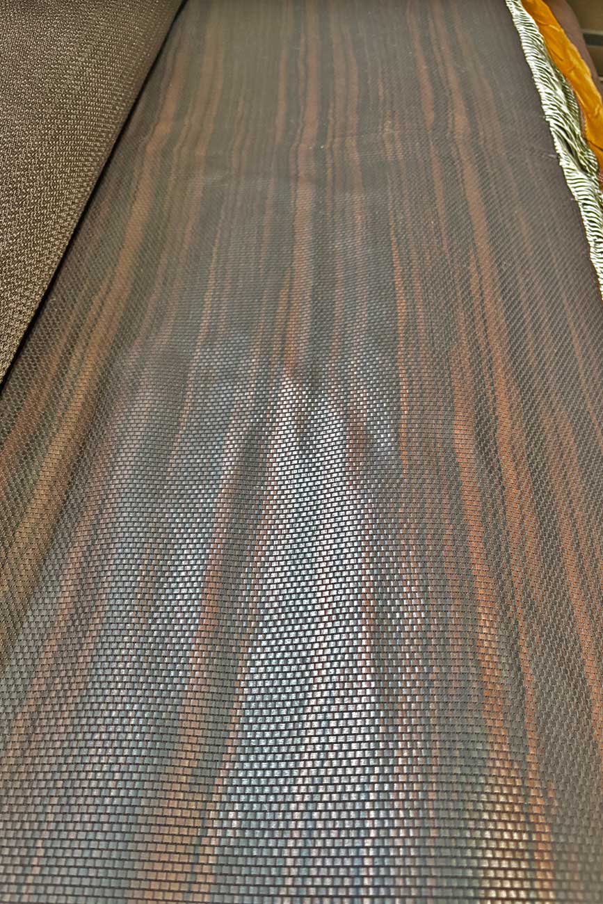 木の京都織　黒檀