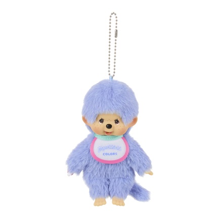 モンチッチCOLORSキーチェーン　ブルー
