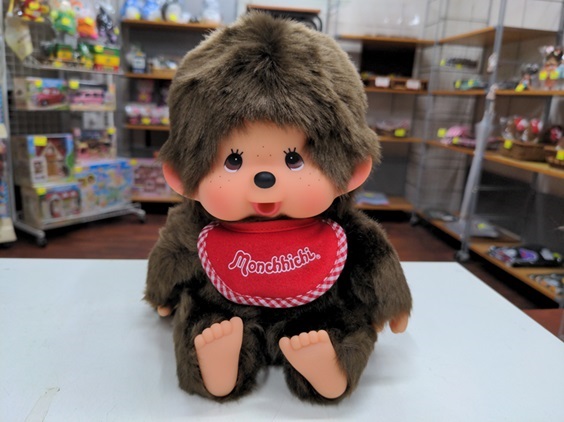 セキグチ モンチッチ プレミアムスタンダード M ブラウン 男女座り モンチッチ プレミアムスタンダード M ブラウン 男の子 座り