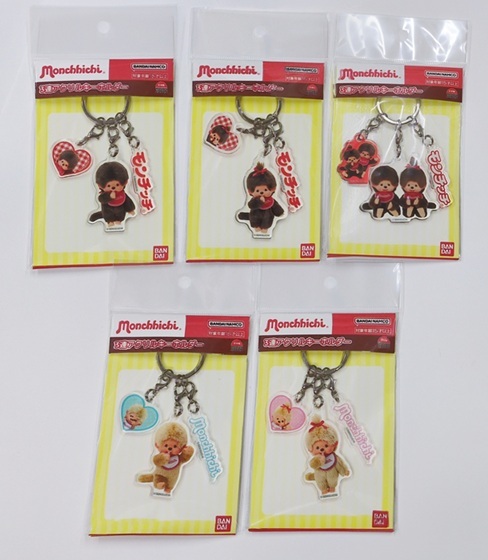3連アクリルキーホルダー
