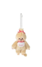 キーチェーンミニ　ベージュ　女の子