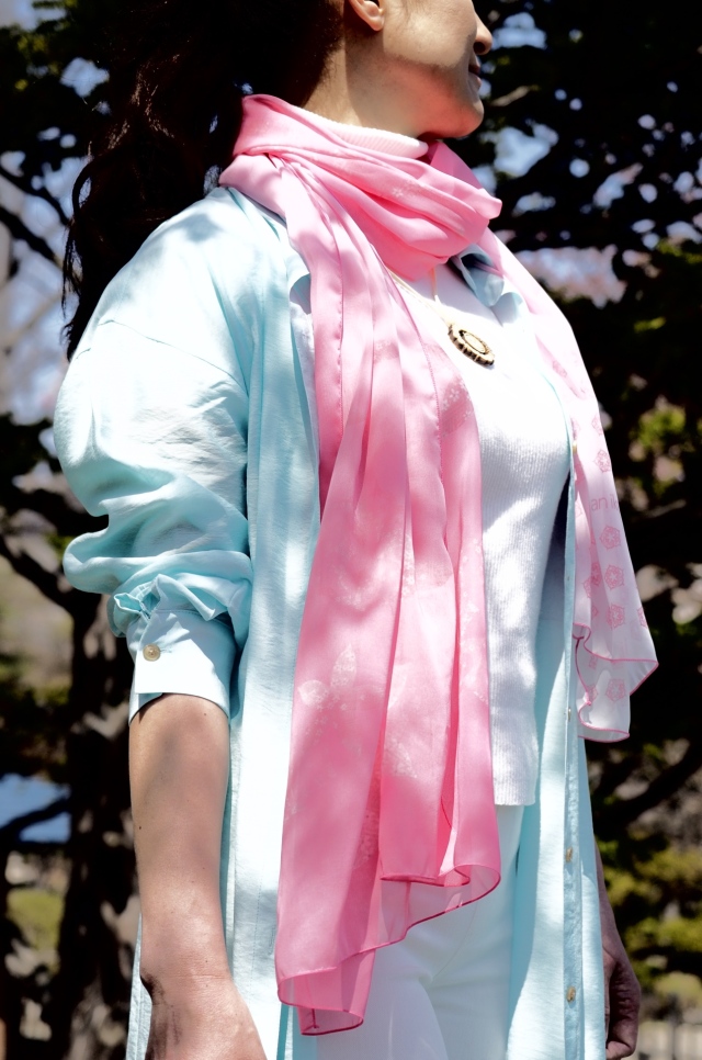 mina an ikorストール nonno （sakura)