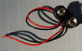 【バッテリースナップ】9V　BATTERY CLIP