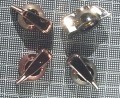 【ノブ】6.35mm（インチタイプ）チキンヘッド：BLACK Onyx/BRONZE