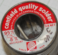 【CANFIELD】ヴィンテージはんだ 50cm単位切り売り