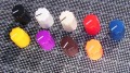 【ノブ】小型1/4”インチ（6.35mm)シャフトタイプ　mini　STYLE カラー各種
