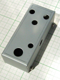 【エフェクターケース】ドライバーレスエフェクターケース/小型Aサイズ【穴あけ済み/3ノブ用/電源トップタイプ】