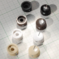 【ノブ】1/4"インチサイズ：ヴィンテージ　スタイル