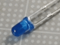 【発光ダイオード】3mm：青