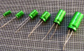 【電解コンデンサ】ニチコン　ES(無極性)シリーズ　100μ（50V）