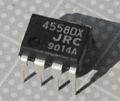 【オペアンプ】NJM4558DX：JRC 新日本無線(5個/1セット）