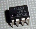 【オペアンプ】NJM4580D：JRC 新日本無線