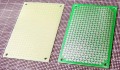 【基板】ガラスエポキシ　47mm×72mm 高級FR-4　　0.1inｃｈ<10枚セット>