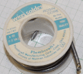 【Plumbcraft】ヴィンテージはんだ 50cm単位切り売り