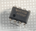 【オペアンプ】RC4558P：texasinstruments