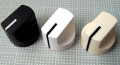 【ノブ】インチタイプ（6.35mm)：ねじ固定式　Small Circle　各色