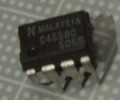 【オペアンプ】μPC4558C