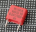 【フィルム】WIMA　ボックス型フィルム　ＭＫＳ-10 0.047μ/100V