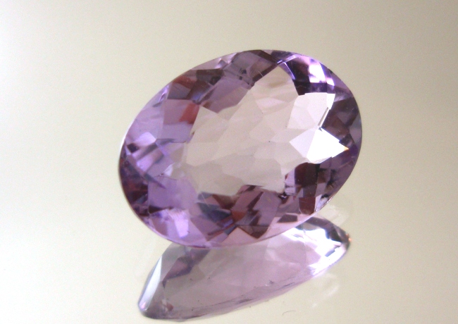 ブラジル産アメシスト☆オーバルシェイプ☆14x10mm☆4.9ct.UP