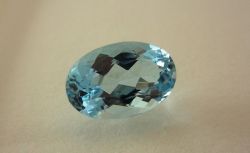 高品質ルース】ブラジル産アクアマリンルース 4.70ct.オーバルシェイプ