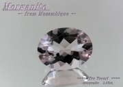 モザンビーク産モルガナイト☆オーバルシェイプ10x8mm☆1.85ct.☆
