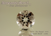 【アクセサリールース】ダイヤのような輝き！！マダガスカル産モルガナイト（ベリル）ルース１.13ｃｔ．ラウンドシェイプ７ｍｍ