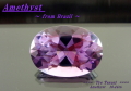 ブラジル産アメシスト☆オーバルシェイプ☆18ｘ13mm☆10.44ct.