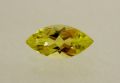 【高品質ルース】ザンビア産　カナリートルマリン　約0.3ct.マーキスシェイプ7x3.5mm