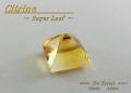 シトリン☆スクエアシェイプ8mm☆3.06ct.☆シュガーローフカット