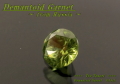 ロシア産デマントイドガーネット☆ラウンド3.4mm☆0.18ct.