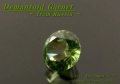 ロシア産デマントイドガーネット☆ラウンド3.5mm☆0.18ct.
