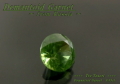 ロシア産デマントイドガーネット☆ラウンド4.2mm☆0.35ct.