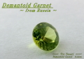 ロシア産デマントイドガーネット☆ラウンド3.7mm☆0.24ct.