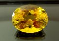 ザンビア産ゴールデントルマリン☆オーバル15x12mm☆9.81ct.
