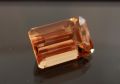 【高品質】ブラジル産　インペリアルトパーズ　３．５３カラット　オクタゴン（エメラルドカット）　１０ｘ６．５mm