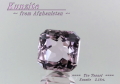 アフガニスタン産クンツァイト☆オクタゴンシェイプ7ｍｍ☆2.16ct.