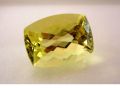 【高品質ルース】ブラジル産　レモンクォーツ　14.4カラットup　クッションシェイプ18x13mm