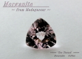 マダガスカル産モルガナイト☆トリリアントシェイプ7.0mm☆約0.9ct