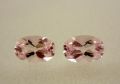 マダガスカル産モルガナイト☆オーバル6ｘ4（ペアセット）☆0.87ct.