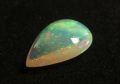 【高品質ルース】ブラジル産ホワイトオパールルース　３．５０カラット　ペアシェイプカボション　15x10mm