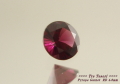 【アクセサリー】アリゾナ（アメリカ）産パイロープガーネットルース0.24ｃｔ．UP　ラウンドシェイプ約4.0mm