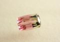 【高品質】カシミール産　バイカラートルマリン0.63カラット　クッション6x4mm