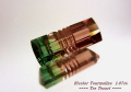 ブラジル産バイカラートルマリン☆ファンシーシェイプ☆12.3x4.4mm☆1.97ct.
