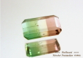 【アクセサリー】ブラジル産トリカラートルマリンルース0.66ｃｔ．オクタゴンシェイプ　約7ｘ4mm