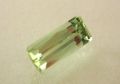 【高品質】爽やかなミントグリーンのカシミール産トルマリンルース　1.90ct.オクタゴンシェイプ11x4.5