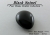 ブラックスピネル☆ペアシェイプ13ｘ10mm☆約6.17ct☆ダブルカボションカット